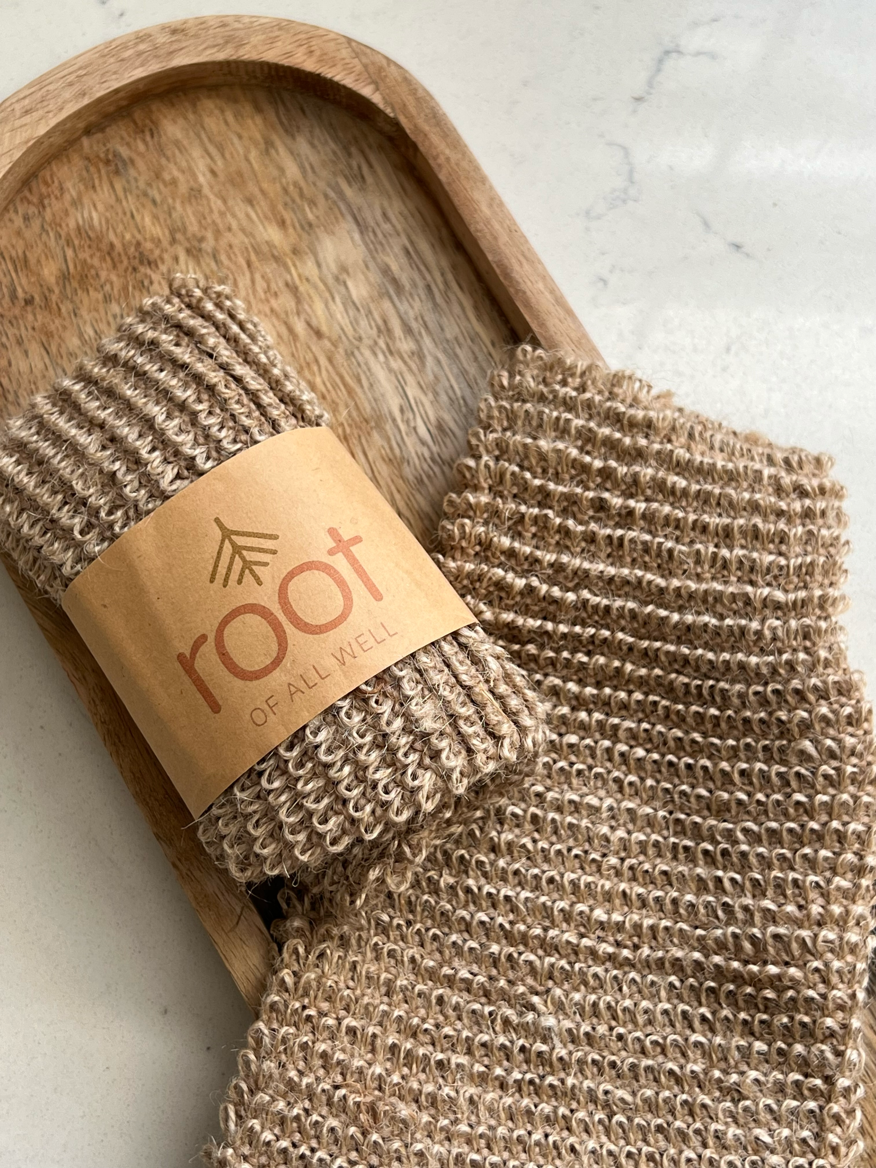 Jute Deep Exfoliating Loofa