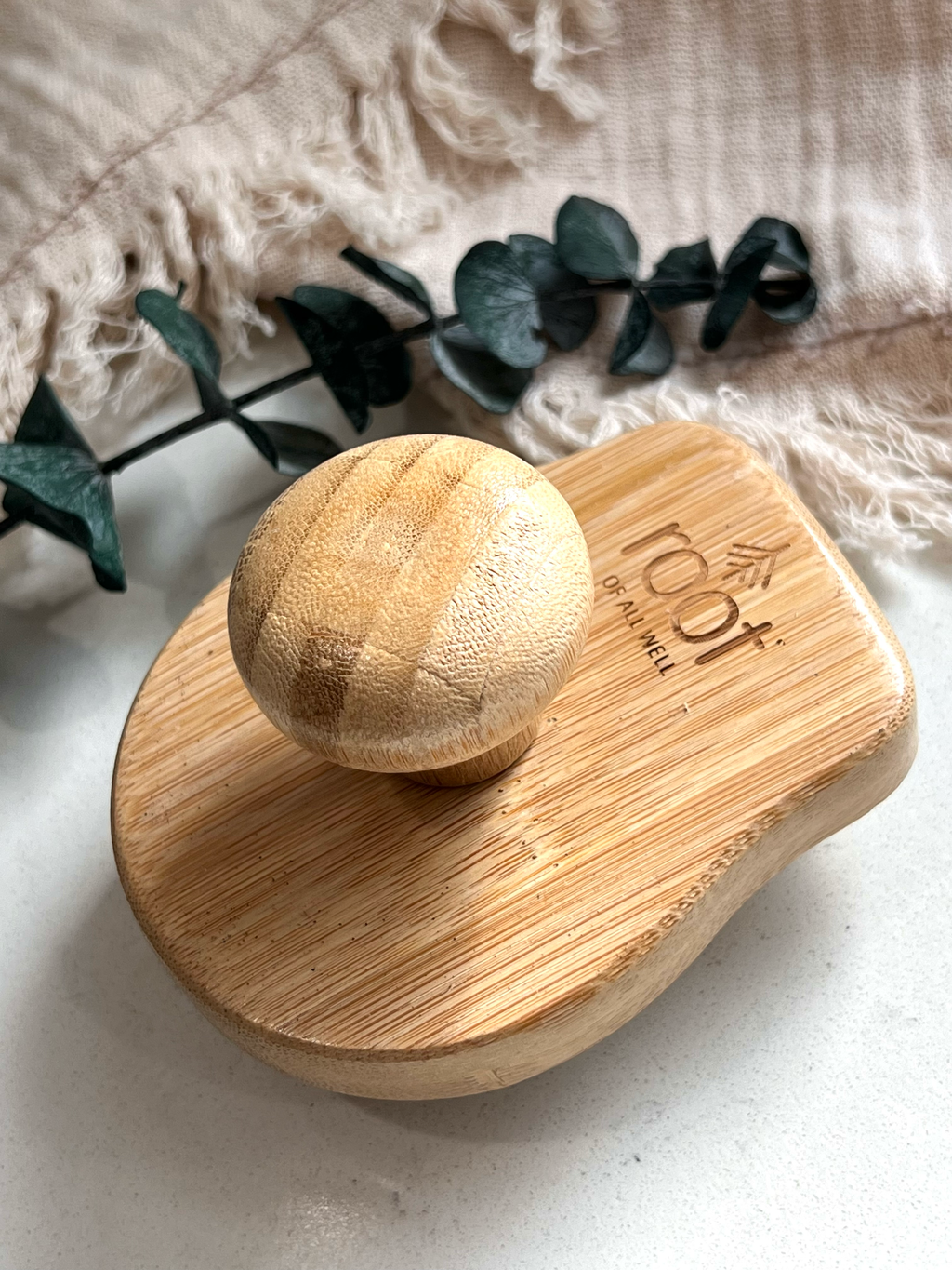 Bamboo Scalp Massager