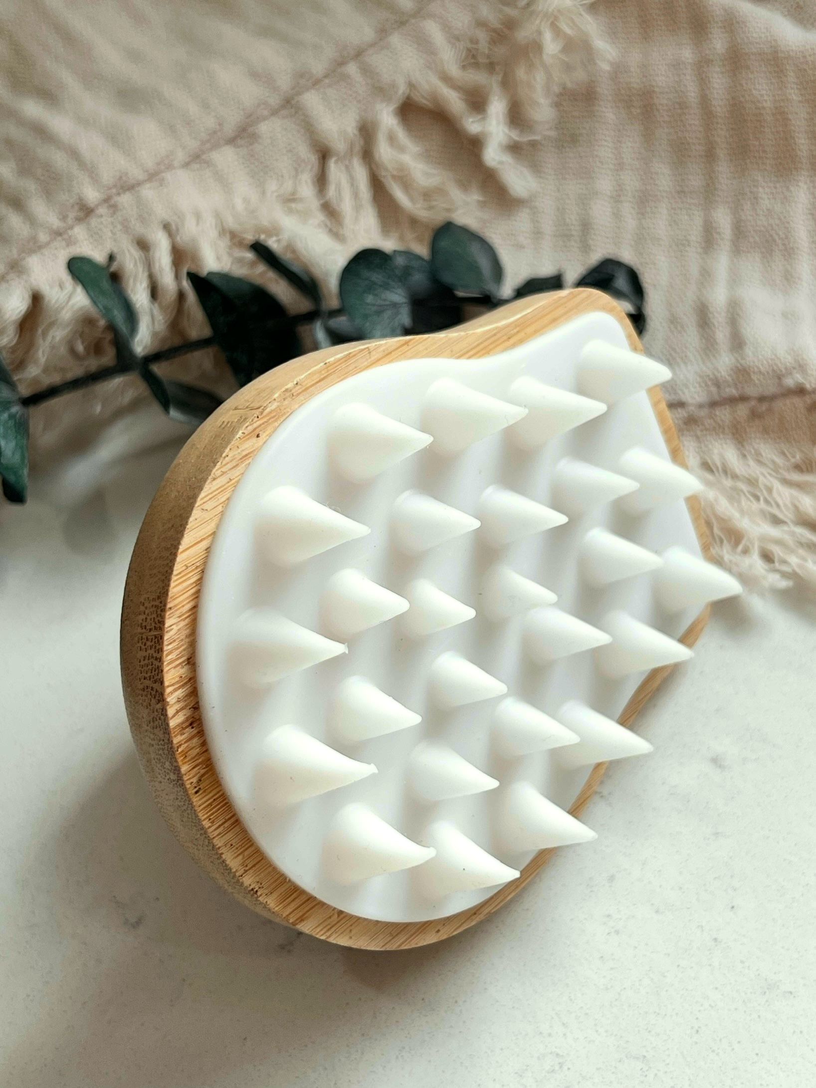 Bamboo Scalp Massager